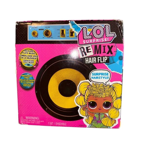 Nwt LOL Surprise Remix Hair Flip Set - Picture 1 of 2